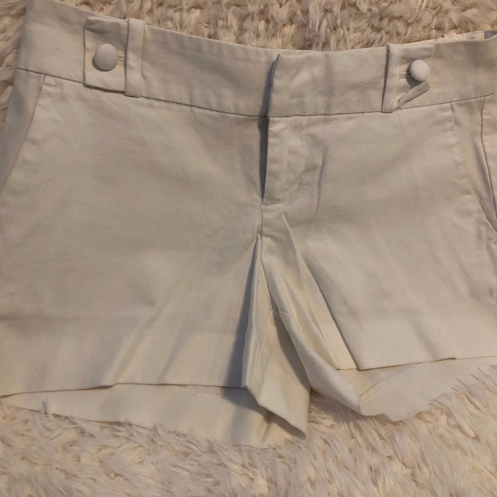 White shorts